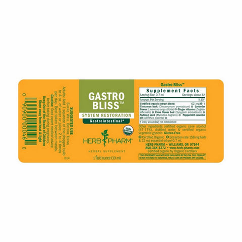Herb Pharm, Gastro Calm Compound, 1 Oz