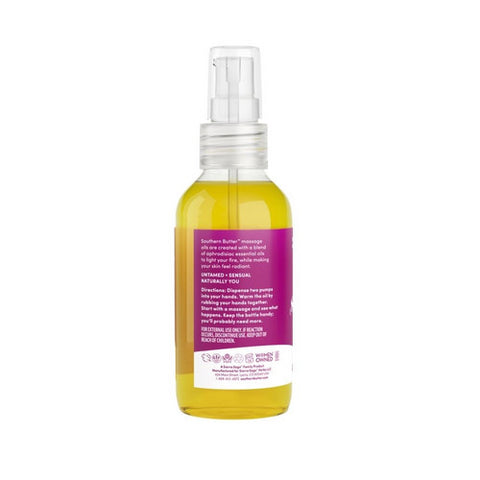 Southern Butter, Massage Oil Rose Lavender, 14.4 Oz