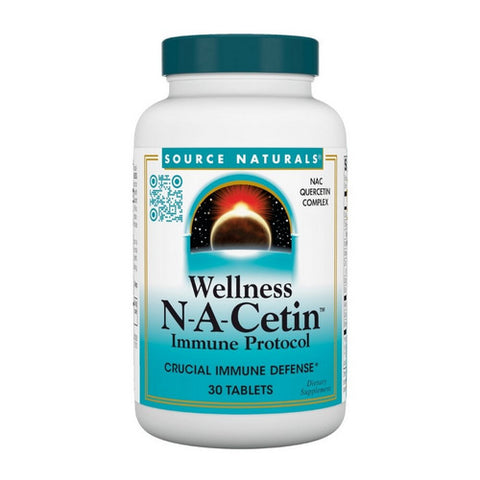 Source Naturals, Wellness N-A-Cetin Immune Protocol, 30 Tabs