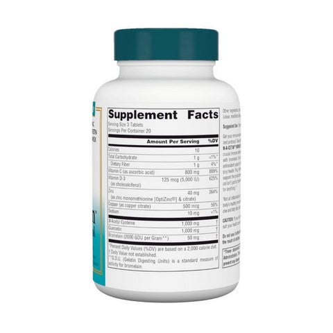 Source Naturals, Wellness N-A-Cetin Immune Protocol, 60 Tabs