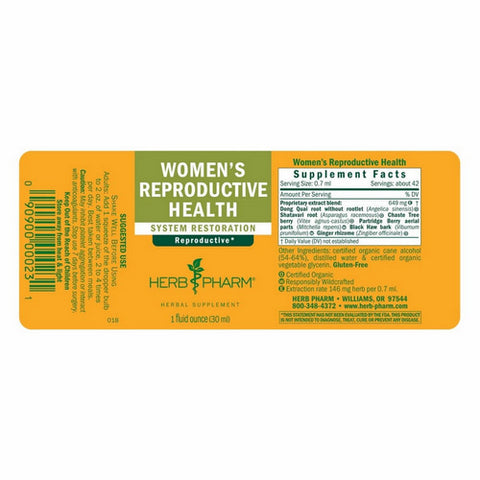 Herb Pharm, Women's Reproductive Health, 1 Oz