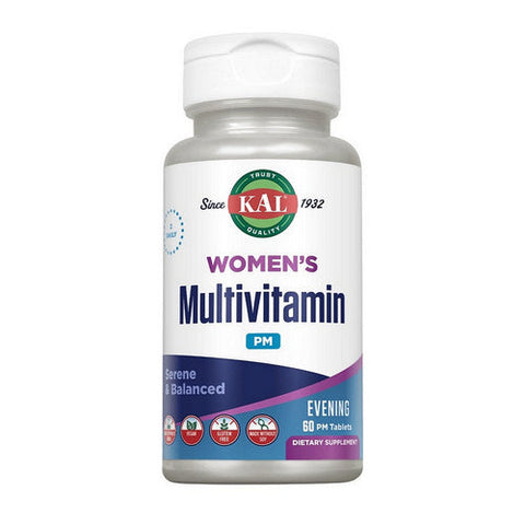 Kal, Women'S Multivitamin Morning And Evening, 2 Pack, 60 Tablets Kal