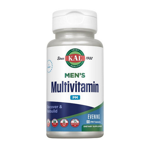 Kal, Multivitamin Am/Pm Men's, 2x60 Caps