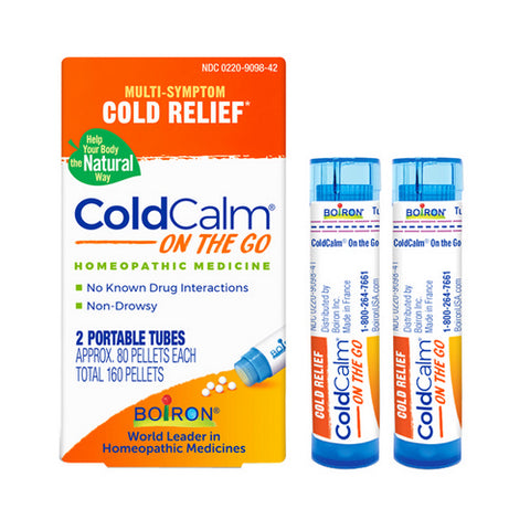 Boiron, Coldcalm On the Go Pellets, 160 Pellets