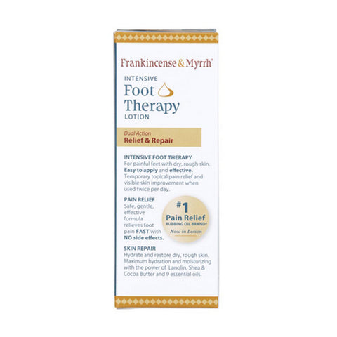Frankincense & Myrrh, Intensive Foot Therapy Lotion, 3 Oz