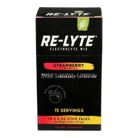 Redmond, Electrolyte Strawberry, 15 Packets