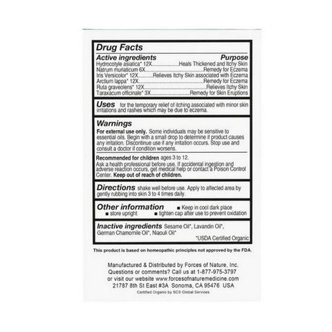 Forces of Nature, Eczema For Kids, 5 Ml