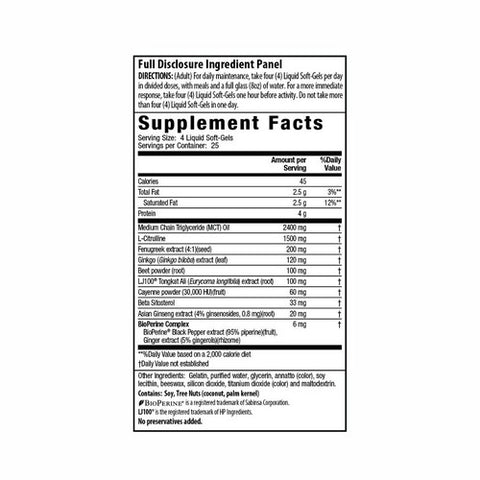 Irwin Naturals, Testosterone Up Red With Nitric Oxide Booster, 100 Softgels