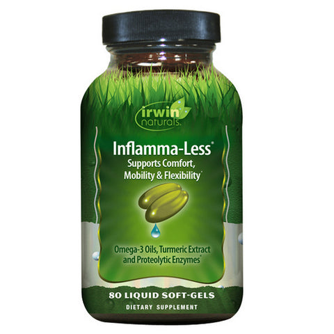 Irwin Naturals, Inflamma-Less, 80 Softgels