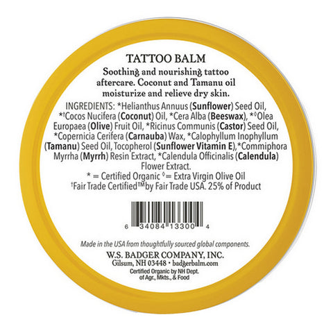 Badger Balm, Tattoo Balm, 56 Grams