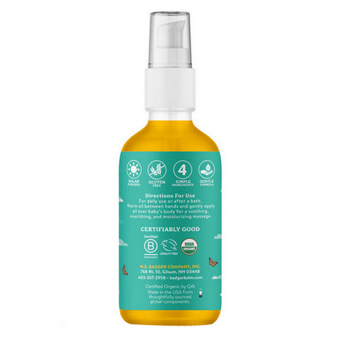Badger Balm, Badger Baby Oil, 118 Ml