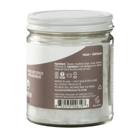 All Good, Coconut Oil Skin Food, 7.5 Oz