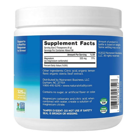 Natural Vitality, CALM Sweet Lemon, 8 Oz