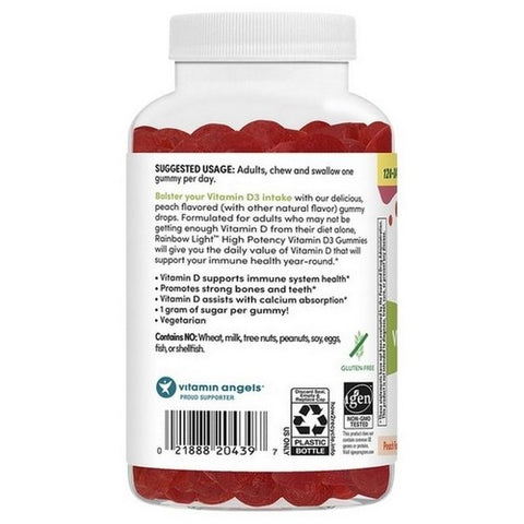 Rainbow Light, Vitamin D3 2000 IU, 2000 IU, 120 Count