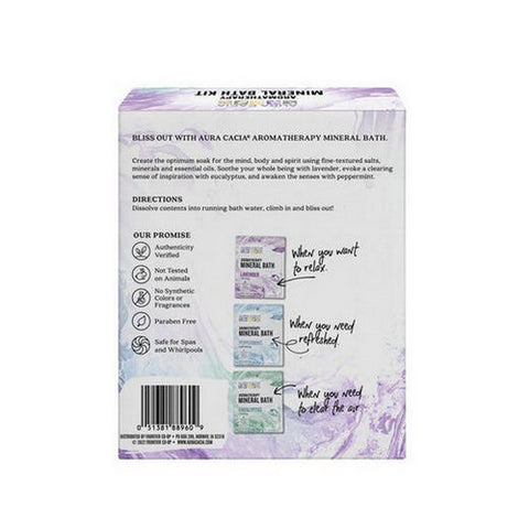 Aura Cacia, Mineral Bath Kit, 1 Kit