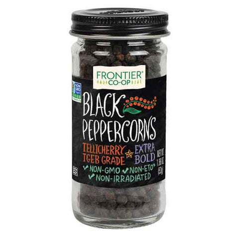 Frontier Coop, Black Peppercorns, 1.86 Oz