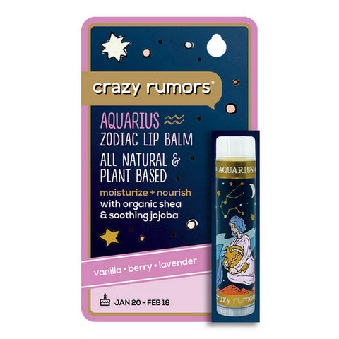 Crazy Rumors, Aquarius Air Blend Lip Balm, 0.15 Oz