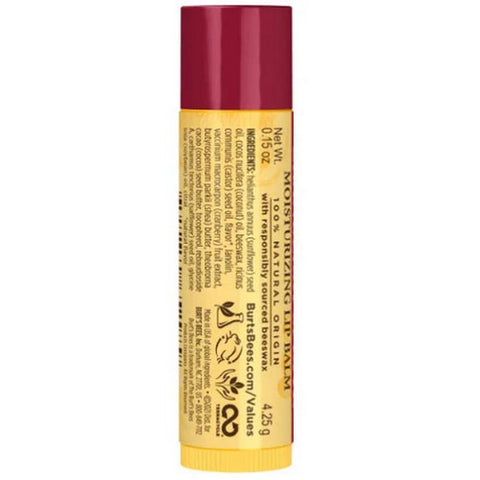 Burts Bees, Cranberry Spritz Lip Balm, 0.6 Oz