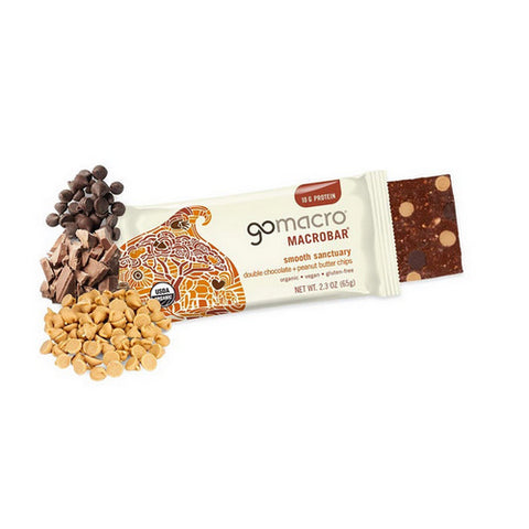 Gomacro, MacroBar Minis Double Chocolate Peanut Butter Chip, 8 Count