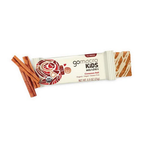 Gomacro, Kids MacroBar Cinnamon Roll, 7 Count