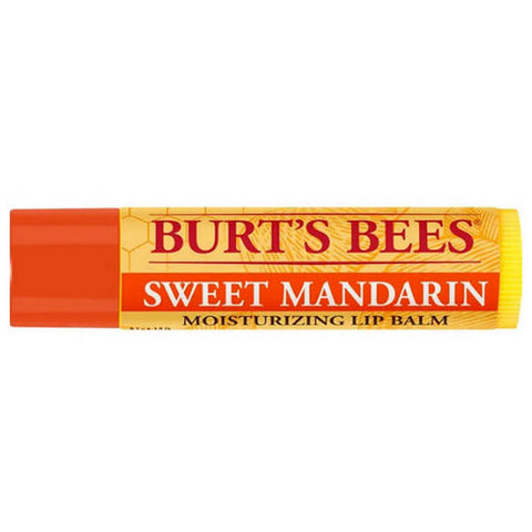 Burts Bees, Throwback Sweet Mandarin Lip Balm Tin, 0.3 Oz