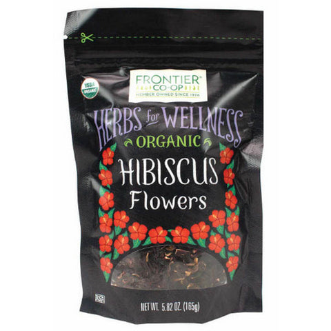 Frontier Coop, Organic Hibiscus Flowers, 5.82 Oz