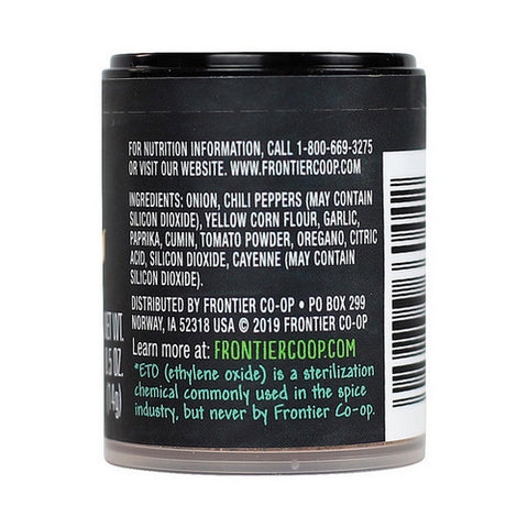 Frontier Coop, Taco Seasoning, 0.5 Oz