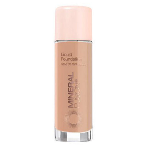 Mineral Fusion, Warm 4 Tawny Liquid Foundation, 1 Oz