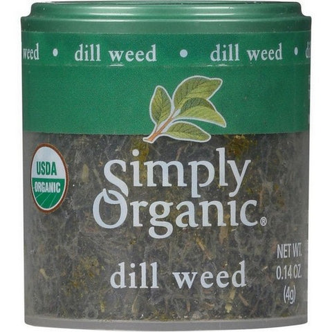 Simply Organic, Organic Dill Weed, 0.14 Oz