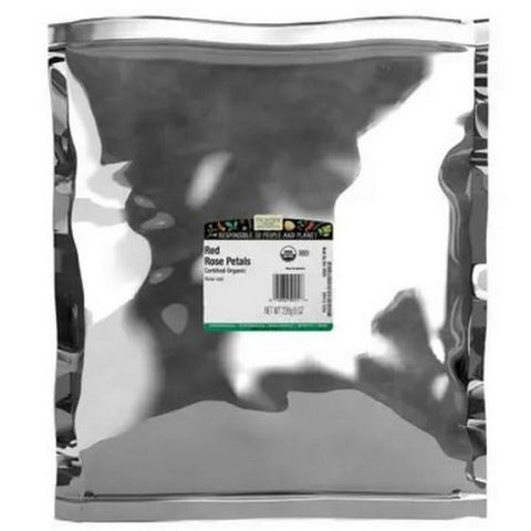 Frontier Coop, Organic Red Rose Petals, 8 Oz