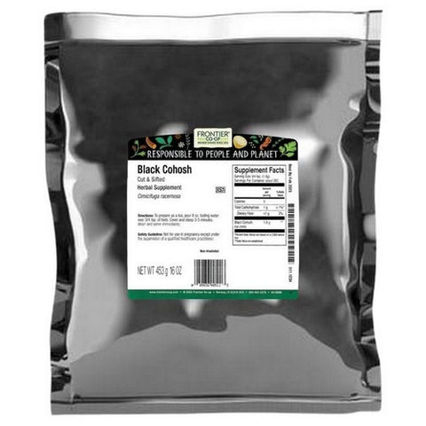 Frontier Coop, Black Cohosh Root Cut & Sifted, 1 Lb