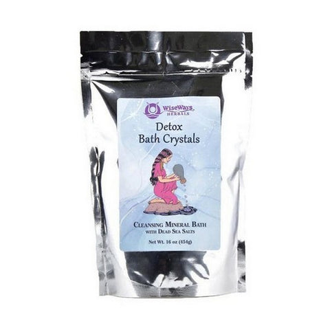 Wise Ways Herbals, Detox Bath Crystals, 16 Oz