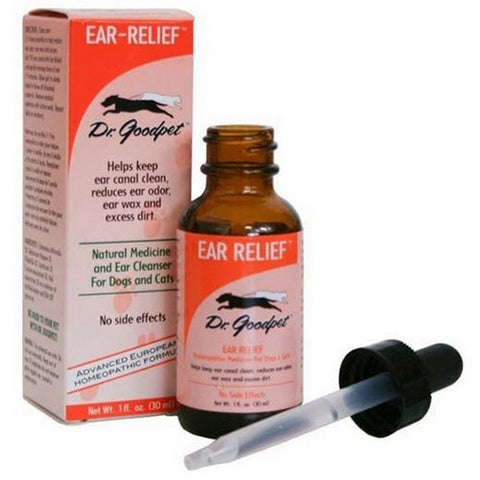 Dr. Goodpet, Ear Relief For Dogs And Cats, 1 Oz