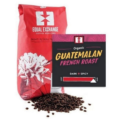 Equal Exchange, Organic French Guatemalan Whole Bean Coffee, 5 Lb