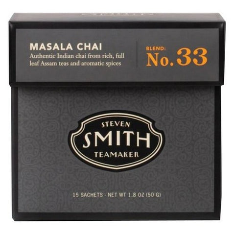 Tcho, Masala Chai Blend Black Tea, 15 Count