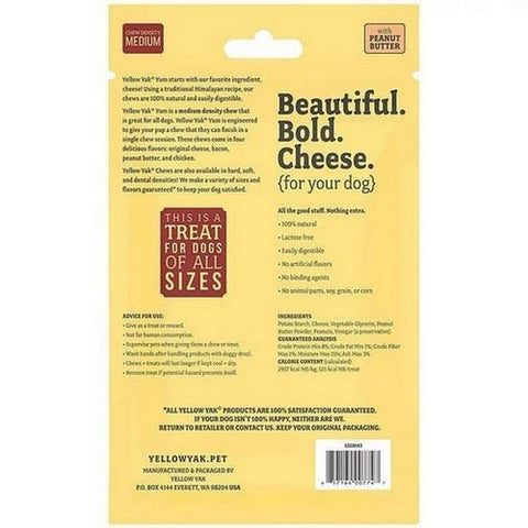 Yellow Yak, Peanut Butter Yum Chews, 4.5 Oz