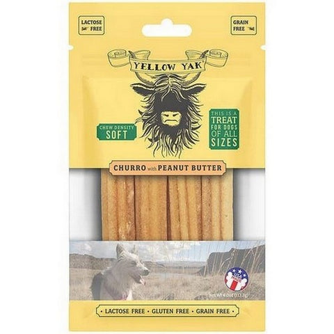 Yellow Yak, Peanut Butter Churro Chews, 4 Oz