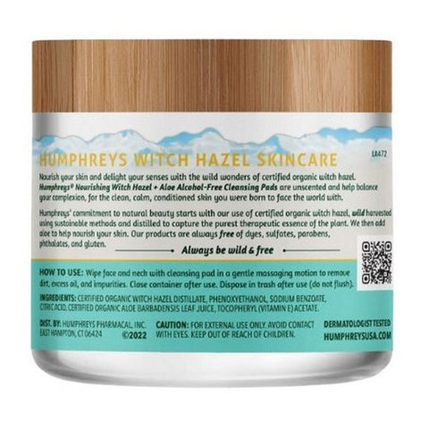 Humphreys Homeopathic Remedies, Nourishing Cleansing Calm And Condition With Aloe, 60 Count