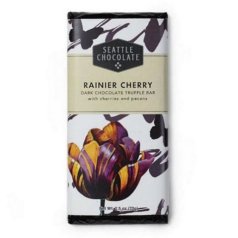 Rainier Cherry Truffle Bar 2.5 Oz by Maeve Chocolate