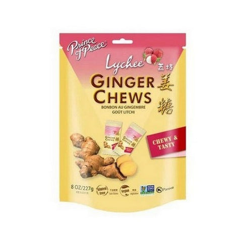 Prince Of Peace, Lychee Ginger Chews, 8 Oz