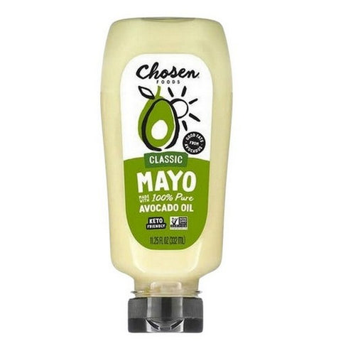 Chosen Foods, Classic Avocado Oil Mayo Squeeze, 11.25 Oz