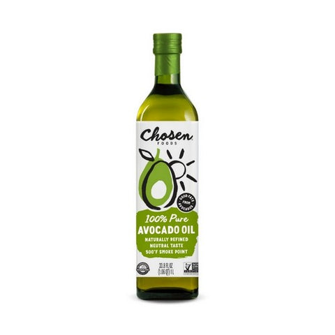 Chosen Foods, Pure Avocado Oil, 33.8 Oz