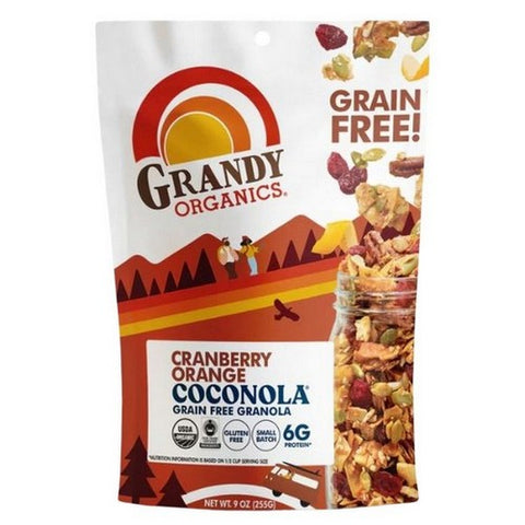 Grandy Oats, Cranberry Orange Coconola, 9 Oz