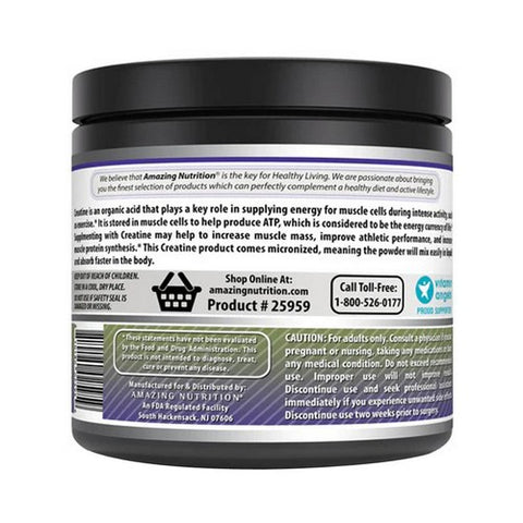Amazing Nutrition, Amazing Formulas Micronized Creatine Monohydrate, 1 Lb