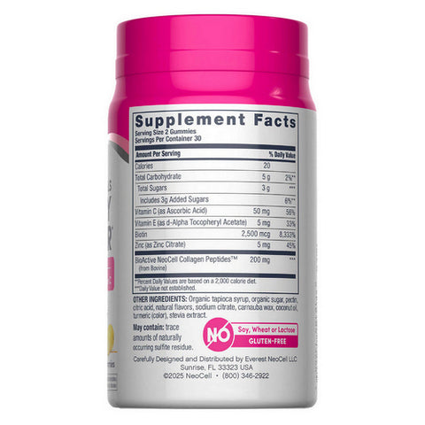 Neocell Laboratories, Hair, Skin & Nails Beauty Builder Gummies, 60 Count