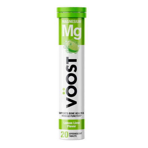 Voost, Magnesium Drink Lemon Lime, 20 Count