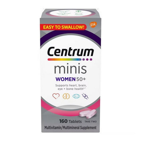 Centrum, Minis Women 50+, 160 Tablets