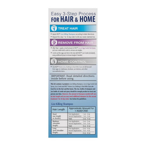 Rid, Lice Treatment Complete Kit, 1 Each