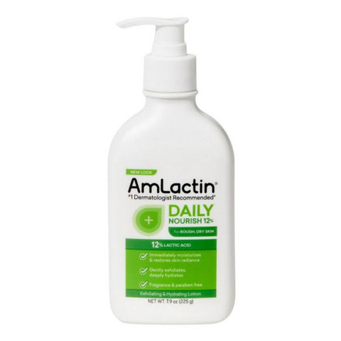 Amlactin, Daily 12% Lactic Acid Moisturizing Lotion, 7.9 Oz