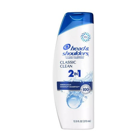 Head & Shoulders, Classic Clean 2 In 1 Dandruff Shampoo Plus Conditioner, 12.5 Oz
